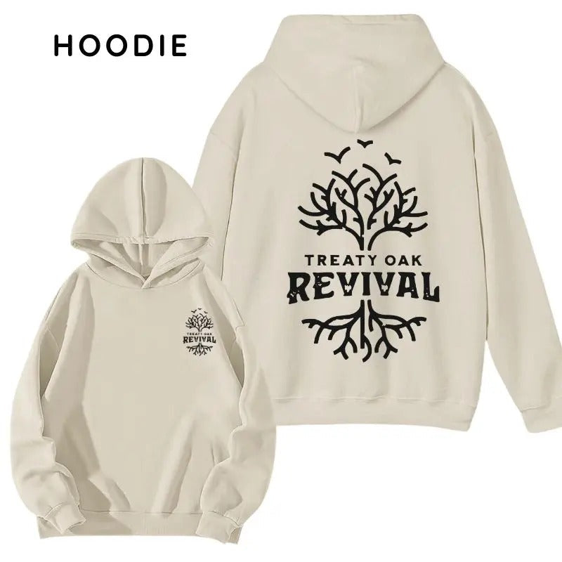 Treaty Oak Revival 2 Sided 100% Cotton - Adult & Kids T-Shirts, Sweatshirts & Hoodies apparel design preview 1