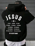 Jesus Is My Everything (No Hood) 100% Cotton - Adult & Kids T-Shirts, Sweatshirts & Hoodies apparel design preview 1