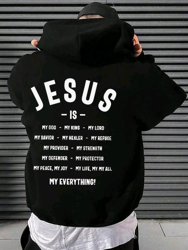 Jesus Is My Everything (No Hood) 100% Cotton - Adult & Kids T-Shirts, Sweatshirts & Hoodies apparel design preview 1