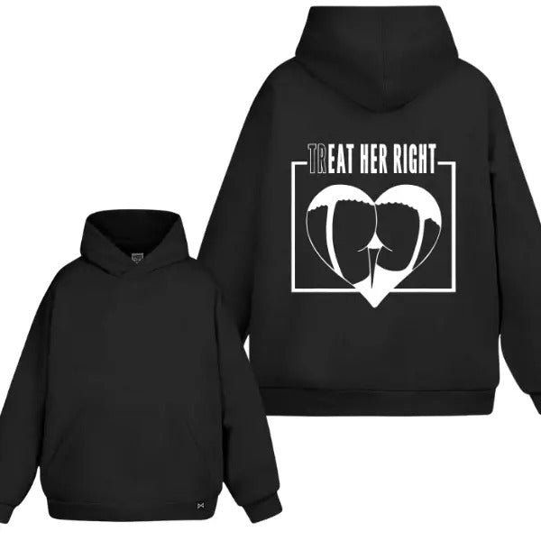 Treat Her Right Playboi (No Hood) 100% Cotton - Adult & Kids T-Shirts, Sweatshirts & Hoodies apparel design preview 1