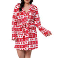Hooded Robes Plush Soft Warm Spa Bathrobes Sleepwear - Adult & Kids T-Shirts, Sweatshirts & Hoodies apparel design preview 1