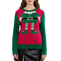 Cute Casual Elf Legs Print Crew Neck Warm Basic - Adult & Kids T-Shirts, Sweatshirts & Hoodies apparel design preview 1