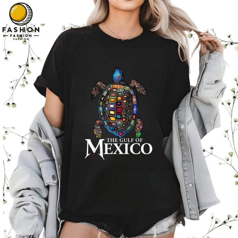 Gulf Mexico Stay Salty Resist Turtle Coast Beach - Adult & Kids T-Shirts, Sweatshirts & Hoodies apparel design preview 1