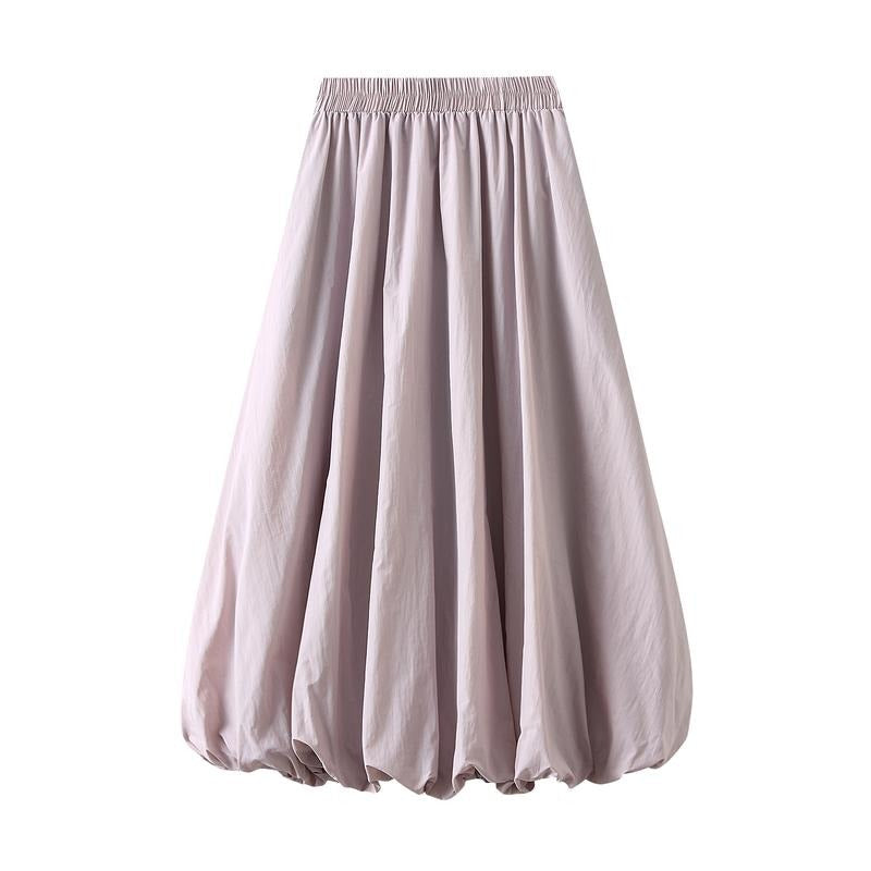 Balloon Long Skirts High Waist Solid Color Casual - Adult & Kids T-Shirts, Sweatshirts & Hoodies apparel design preview 1