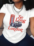 Car Letter Print Round Neck Vintage Casual Short - Adult & Kids T-Shirts, Sweatshirts & Hoodies apparel design preview 1