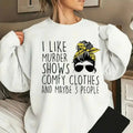 Cartoon Letter Print Back School Outfits Lady Casual - Adult & Kids T-Shirts, Sweatshirts & Hoodies apparel design preview 1