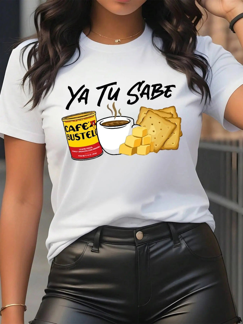 Cartoon Letter Print Round Neck Vintage Casual Short - Adult & Kids T-Shirts, Sweatshirts & Hoodies apparel design preview 1