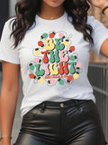 Cartoon Letter Print Round Neck Casual Crew Daily - Adult & Kids T-Shirts, Sweatshirts & Hoodies apparel design preview 1
