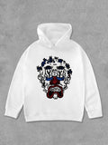 Cartoon Face Print Casual Hooded Daily Outdoor Fall - Adult & Kids T-Shirts, Sweatshirts & Hoodies apparel design preview 1