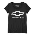 Chevrolet Logo Scoopneck Black - Adult & Kids T-Shirts, Sweatshirts & Hoodies apparel design preview 1