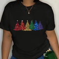 Tree Print Round Neck Casual Short Sleeve Summer - Adult & Kids T-Shirts, Sweatshirts & Hoodies apparel design preview 1