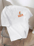 Floral Letter Print Round Neck Casual Short Sleeve - Adult & Kids T-Shirts, Sweatshirts & Hoodies apparel design preview 1