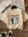 Halloween Themed Skeleton Letter Print Drop Shoulder - Adult & Kids T-Shirts, Sweatshirts & Hoodies apparel design preview 1