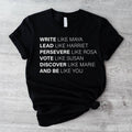 History Month Inspirational Historical Leaders - Adult & Kids T-Shirts, Sweatshirts & Hoodies apparel design preview 1