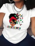 Letter Figure Print Round Neck Casual Short Sleeve - Adult & Kids T-Shirts, Sweatshirts & Hoodies apparel design preview 1