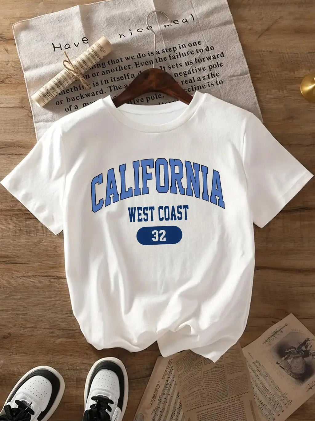 Letter Number Print Round Neck Casual Short Sleeve - Adult & Kids T-Shirts, Sweatshirts & Hoodies apparel design preview 1