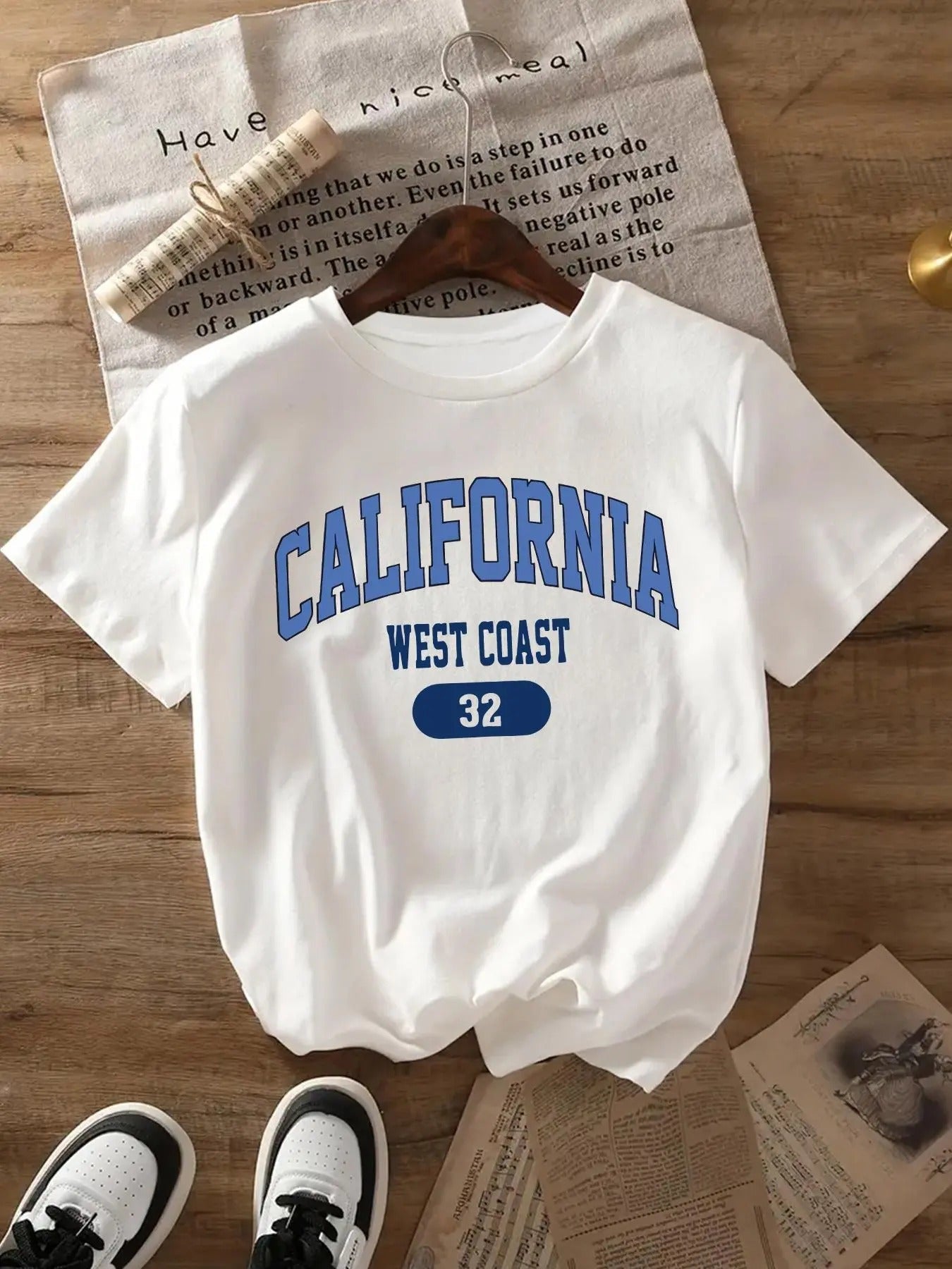 Letter Number Print Round Neck Casual Short Sleeve - Adult & Kids T-Shirts, Sweatshirts & Hoodies apparel design preview 1
