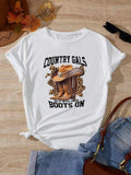 Letter Round Neck Casual Short Sleeve Crew Daily - Adult & Kids T-Shirts, Sweatshirts & Hoodies apparel design preview 1