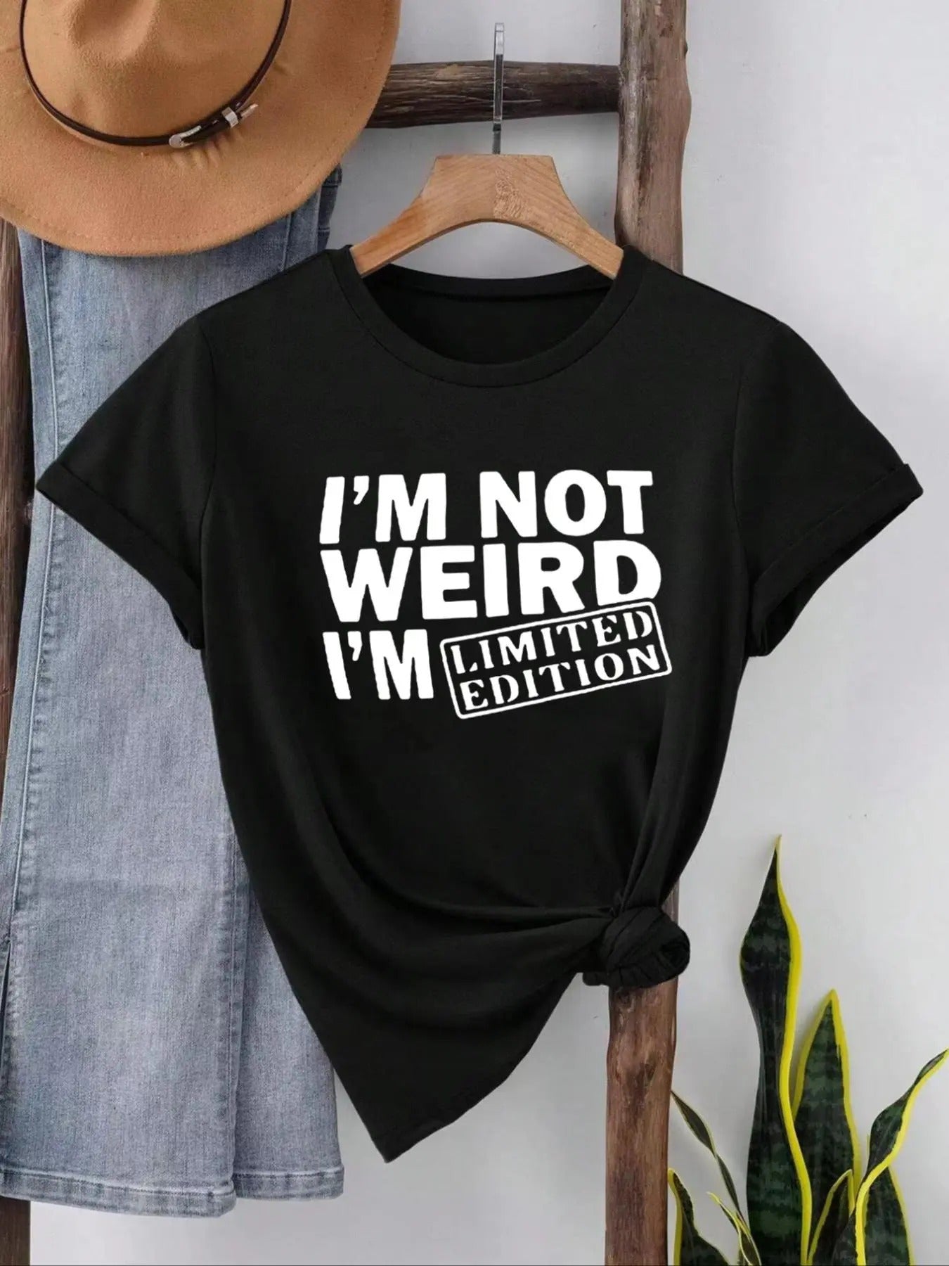 Letter Print Round Neck Vintage Casual Short Sleeve - Adult & Kids T-Shirts, Sweatshirts & Hoodies apparel design preview 1