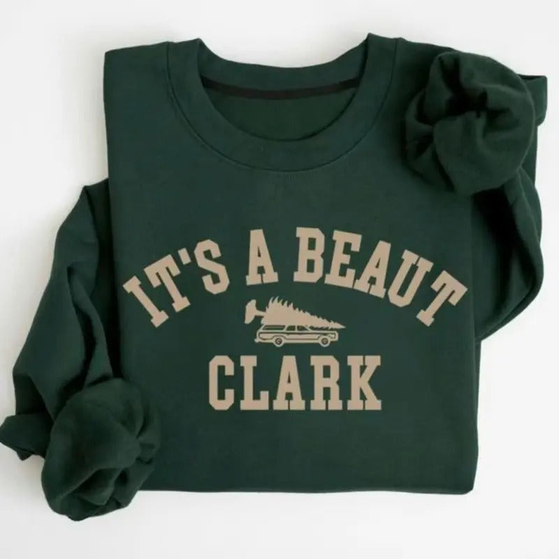 Letter Print Round Neck Casual Crew Fall Winter - Adult & Kids T-Shirts, Sweatshirts & Hoodies apparel design preview 1