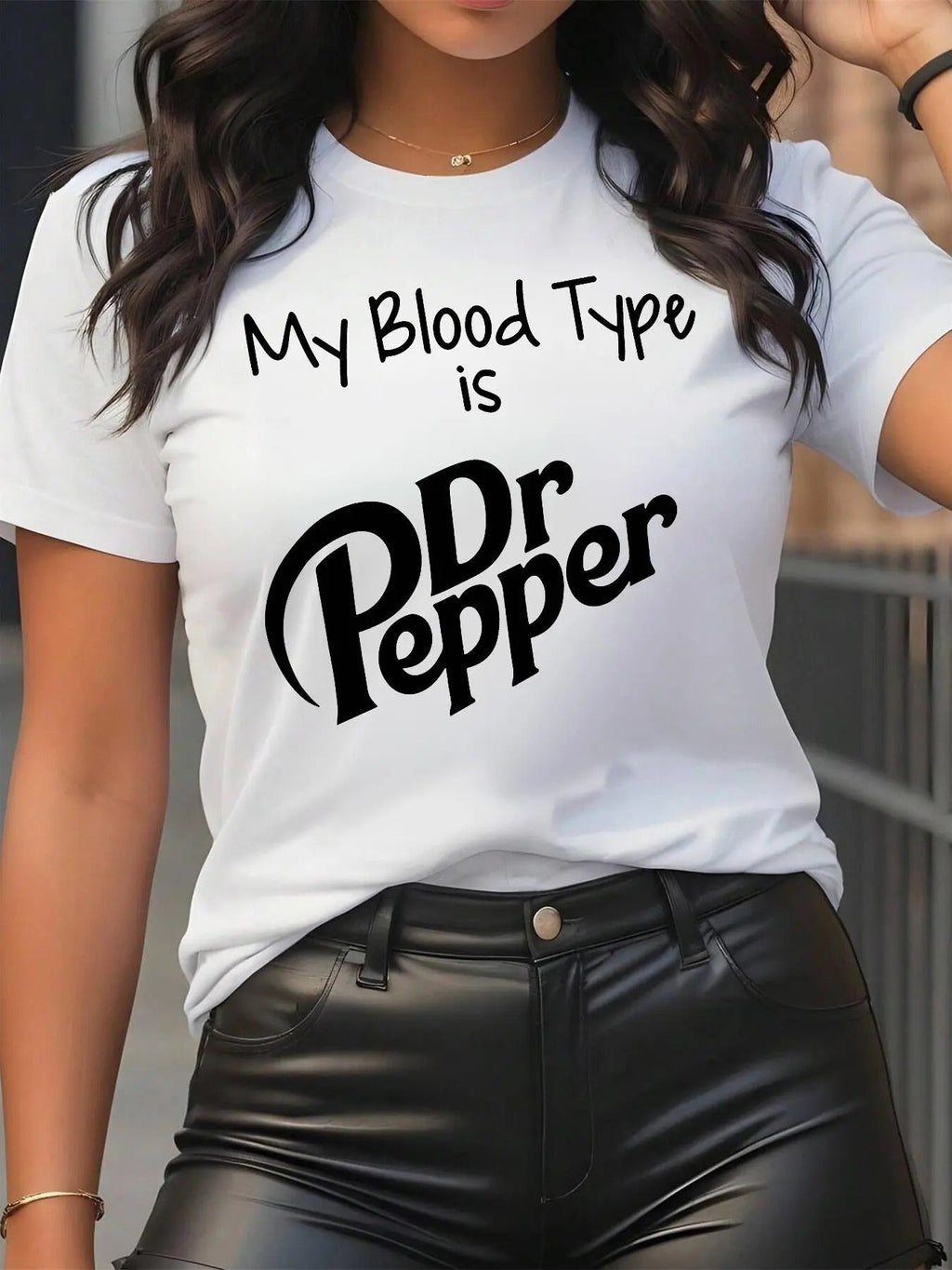 Letter Print Round Neck Casual Crew Short Sleeve - Adult & Kids T-Shirts, Sweatshirts & Hoodies apparel design preview 1