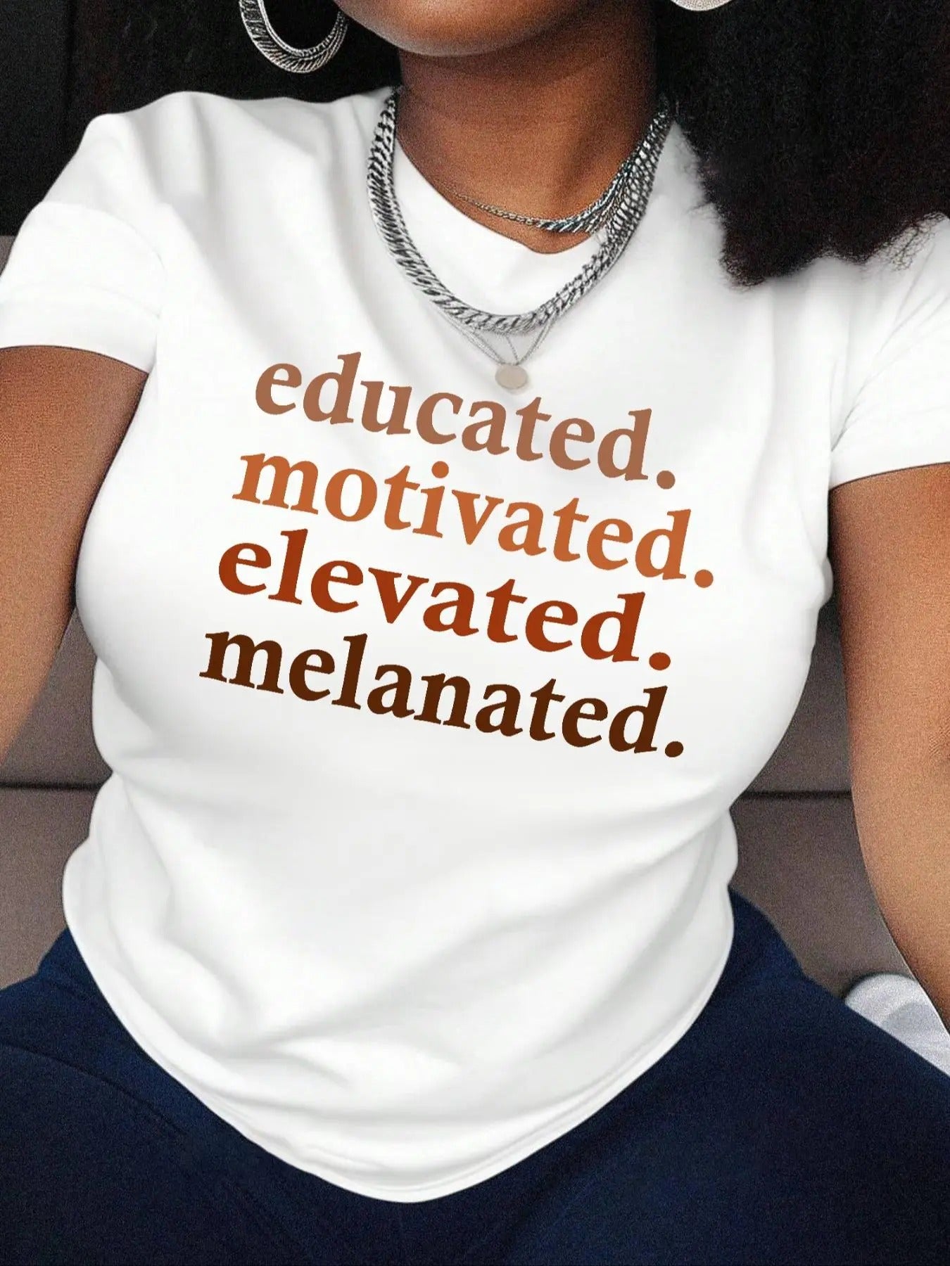 Letter Print Round Neck Casual Short Sleeve Crew - Adult & Kids T-Shirts, Sweatshirts & Hoodies apparel design preview 1