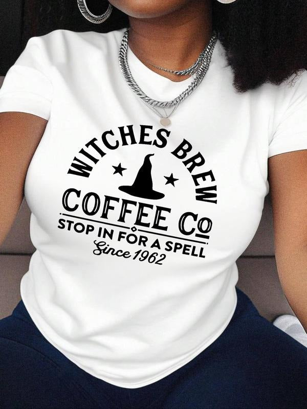 Letter Print Round Neck Casual Short Sleeve Crew - Adult & Kids T-Shirts, Sweatshirts & Hoodies apparel design preview 1
