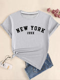 Letter Print Round Neck Casual Short Sleeve Crew - Adult & Kids T-Shirts, Sweatshirts & Hoodies apparel design preview 1