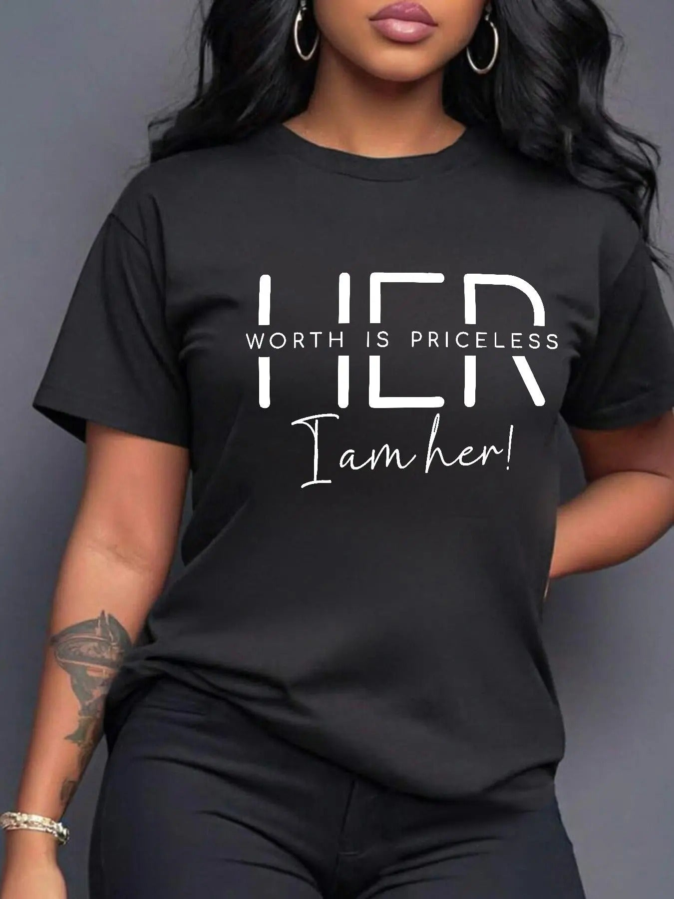 Letter Print Round Neck Casual Short Sleeve Crew - Adult & Kids T-Shirts, Sweatshirts & Hoodies apparel design preview 1
