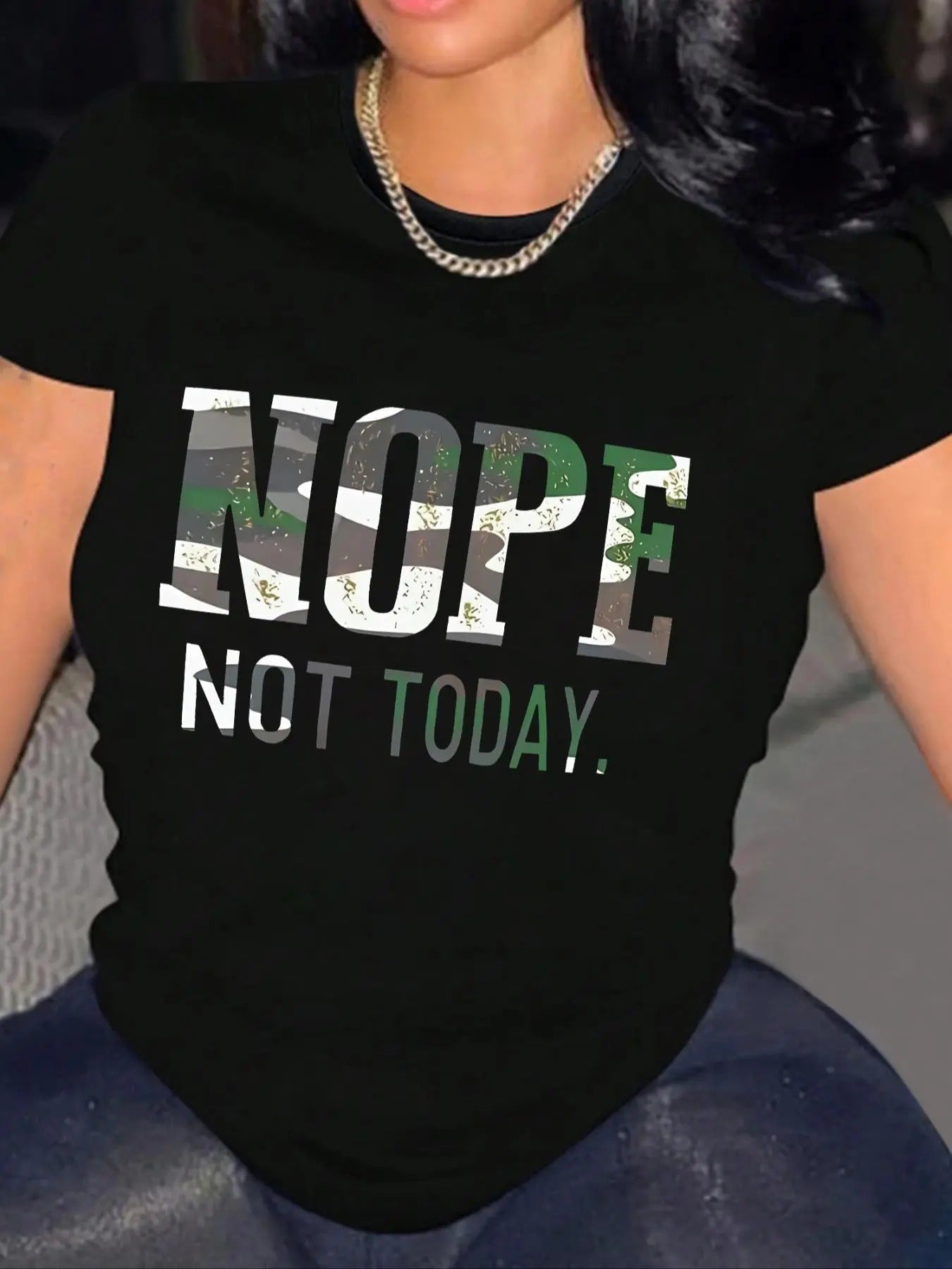 Letter Print Round Neck Casual Short Sleeve Crew - Adult & Kids T-Shirts, Sweatshirts & Hoodies apparel design preview 1