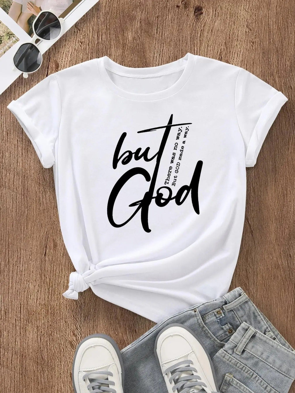 Letter Print Round Neck Casual Crew Short Sleeve - Adult & Kids T-Shirts, Sweatshirts & Hoodies apparel design preview 1