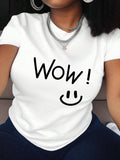 Letter Print Round Neck Casual Short Sleeve Summer - Adult & Kids T-Shirts, Sweatshirts & Hoodies apparel design preview 1