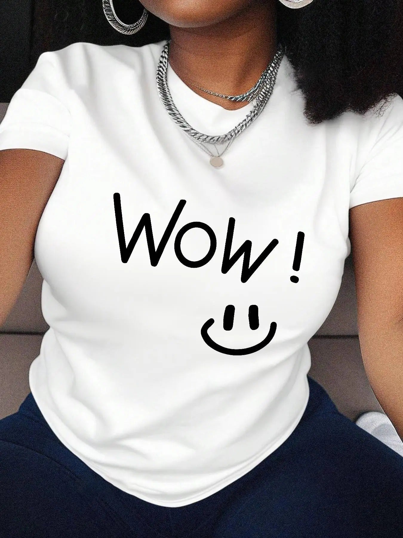 Letter Print Round Neck Casual Short Sleeve Summer - Adult & Kids T-Shirts, Sweatshirts & Hoodies apparel design preview 1