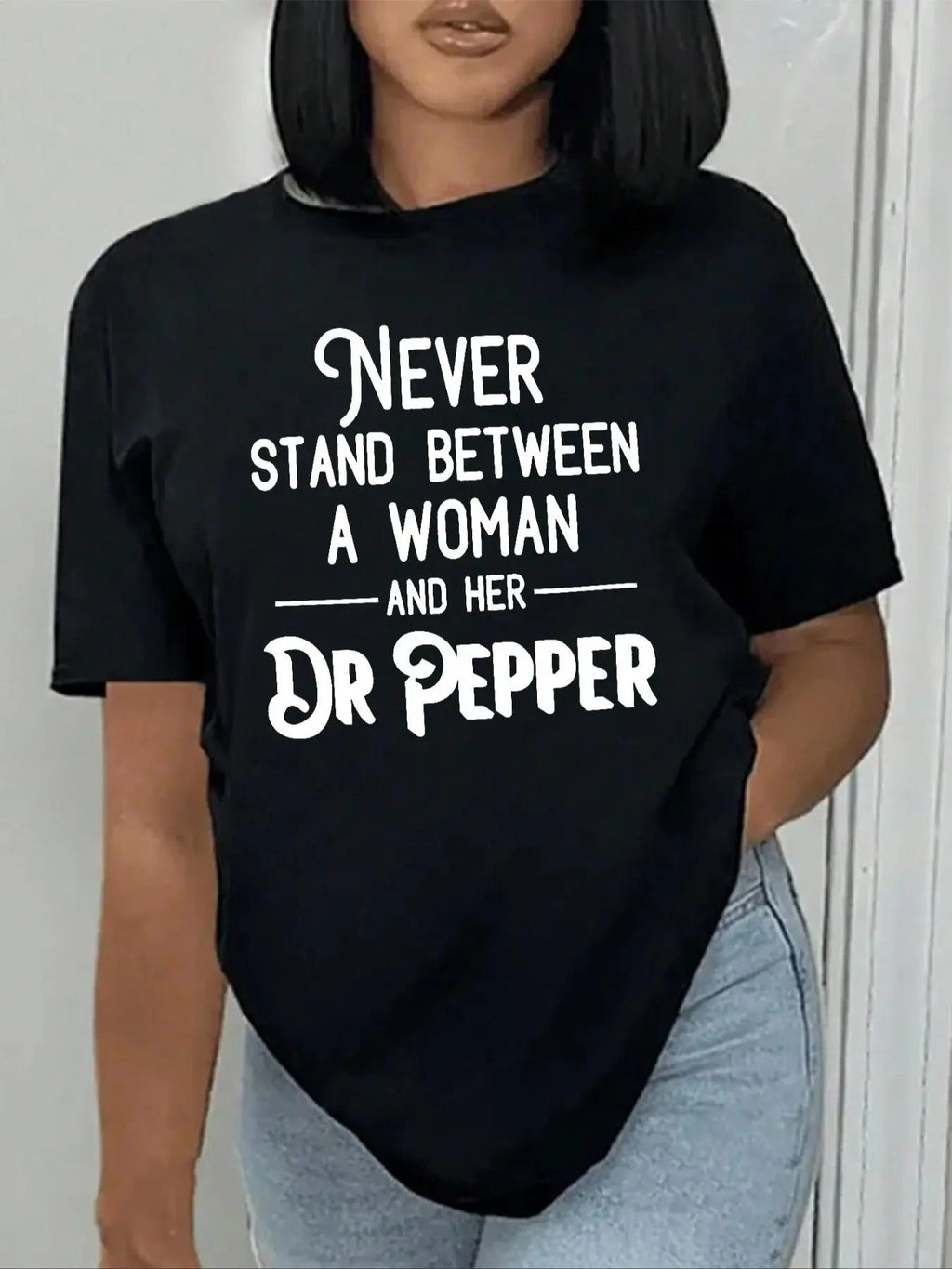 Letter Print Round Neck Casual Short Sleeve Summer - Adult & Kids T-Shirts, Sweatshirts & Hoodies apparel design preview 1