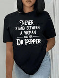 Letter Print Round Neck Casual Short Sleeve Summer - Adult & Kids T-Shirts, Sweatshirts & Hoodies apparel design preview 1