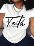 Letter Print Round Neck Casual Short Sleeve Summer - Adult & Kids T-Shirts, Sweatshirts & Hoodies apparel design preview 1
