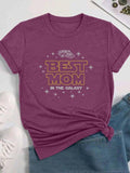 Letter Print Round Neck Casual Crew Short Sleeve - Adult & Kids T-Shirts, Sweatshirts & Hoodies apparel design preview 1
