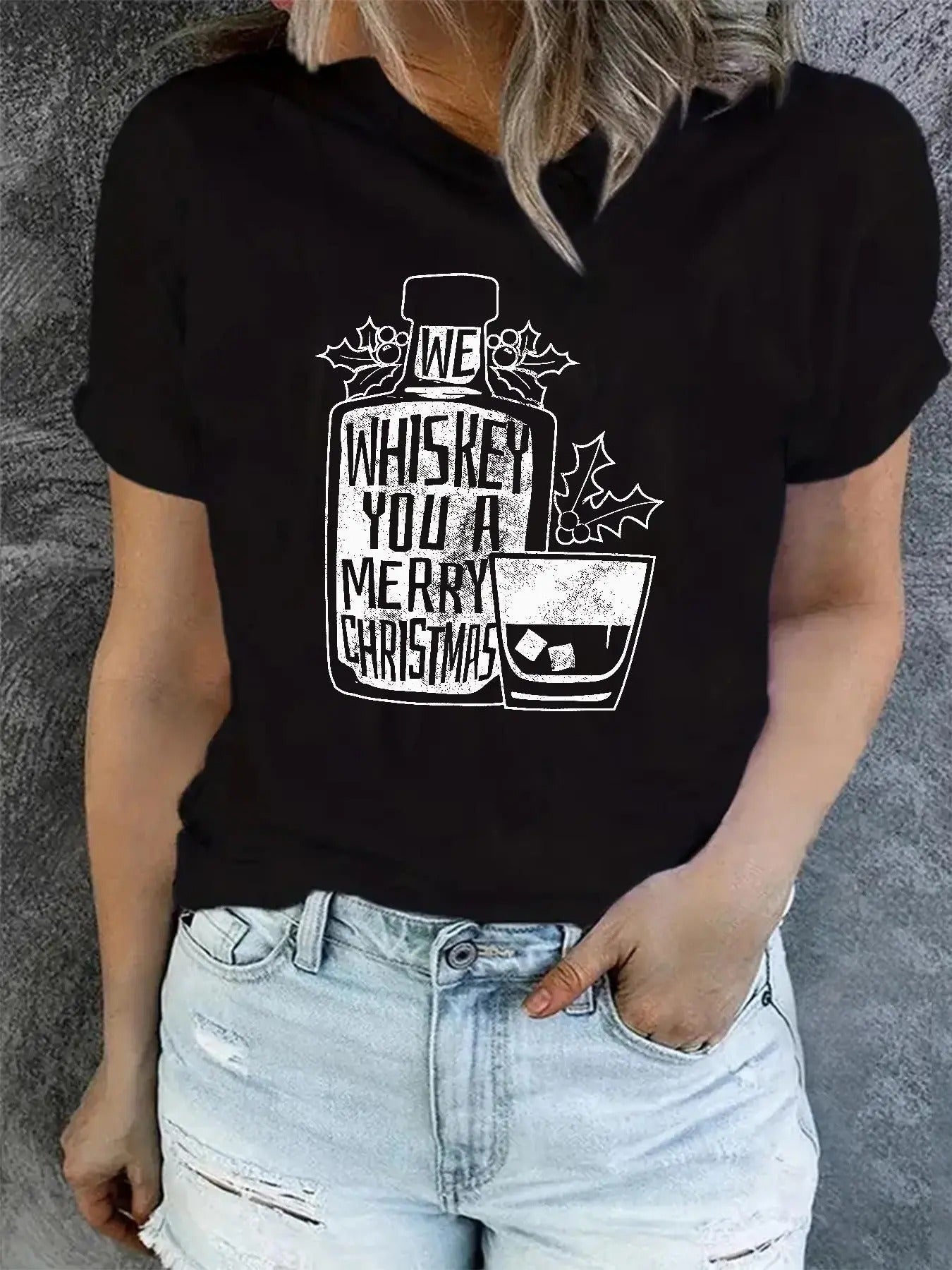 Letter Print Round Neck Casual Short Sleeve Crew - Adult & Kids T-Shirts, Sweatshirts & Hoodies apparel design preview 1