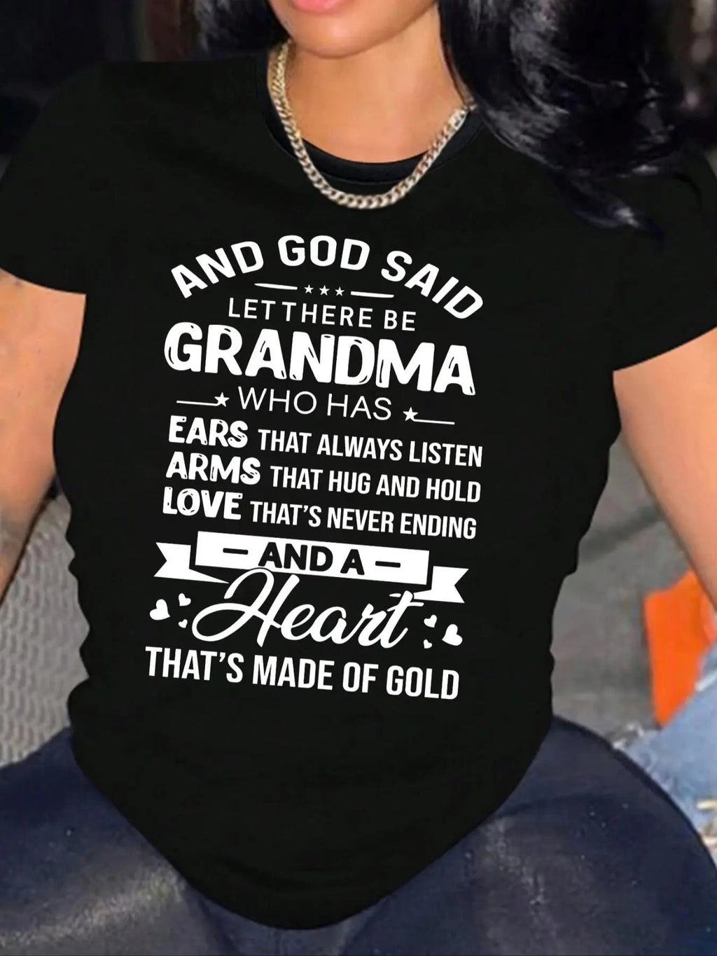 Letter Print Round Neck Short Sleeve Daily Summer - Adult & Kids T-Shirts, Sweatshirts & Hoodies apparel design preview 1