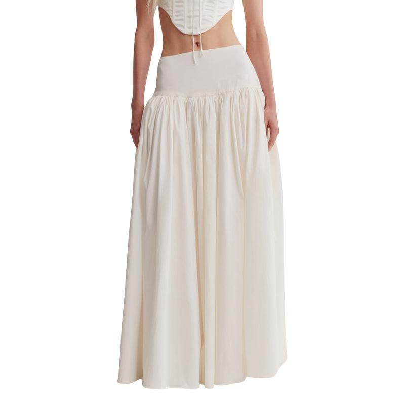 Long Skirt Loose Fitting Elastic Waist Ruched Detail - Adult & Kids T-Shirts, Sweatshirts & Hoodies apparel design preview 1