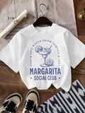 Margarita Social Club Round Neck Vintage Casual Crew - Adult & Kids T-Shirts, Sweatshirts & Hoodies apparel design preview 1