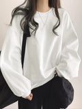 Plain Drop Shoulder Casual Round Neck Fall Winter - Adult & Kids T-Shirts, Sweatshirts & Hoodies apparel design preview 1