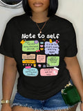 Slogan Print Round Neck Casual Crew Short Sleeve - Adult & Kids T-Shirts, Sweatshirts & Hoodies apparel design preview 1