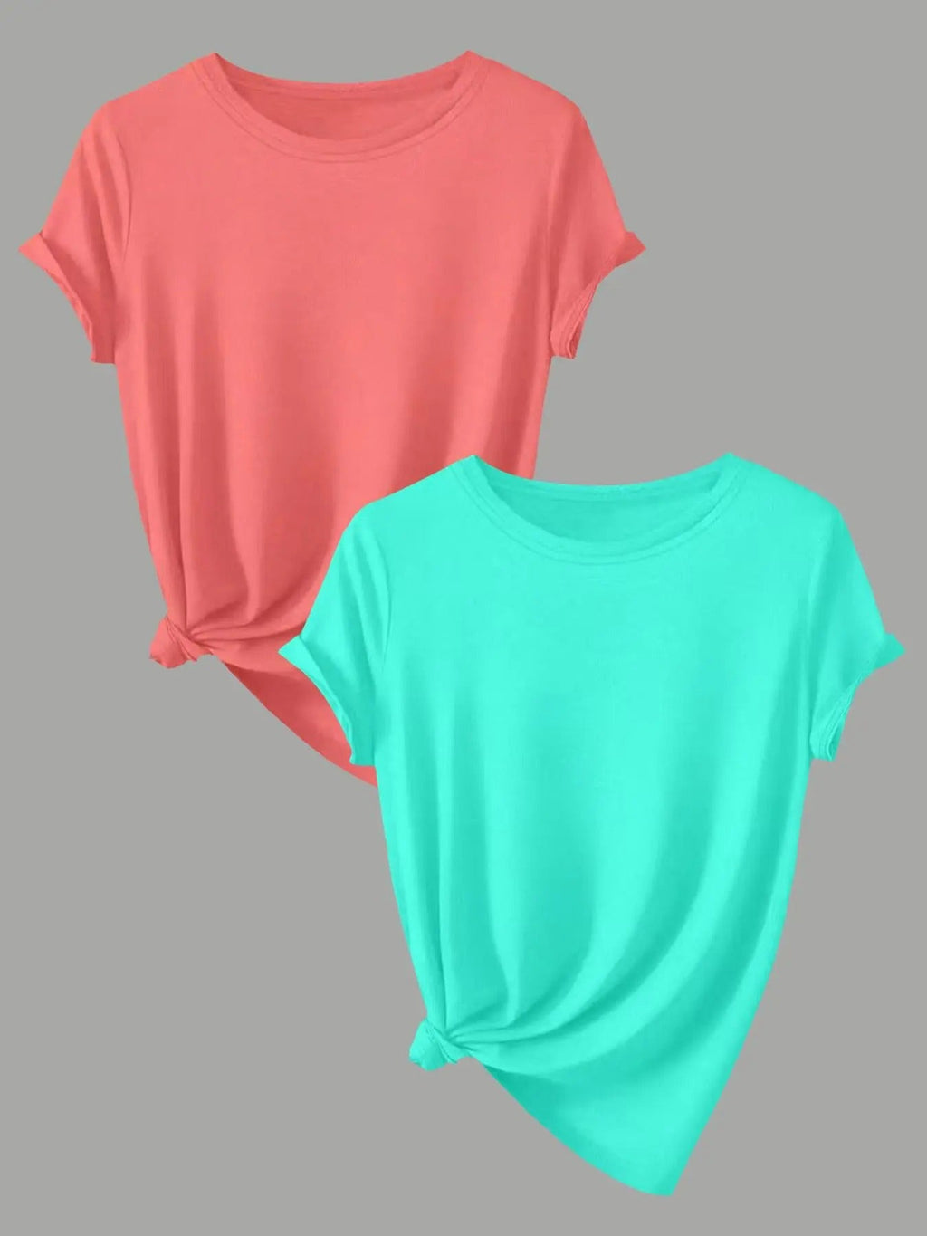 Solid Color Round Neck Casual Short Sleeve Crew - Adult & Kids T-Shirts, Sweatshirts & Hoodies apparel design preview 1