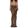 Summer Bodycon Long Skirt Casual Mid Waist Leopard - Adult & Kids T-Shirts, Sweatshirts & Hoodies apparel design preview 1