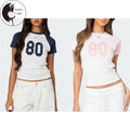 Summer Tops Striped Sleeve Round Neck Letter Print - Adult & Kids T-Shirts, Sweatshirts & Hoodies apparel design preview 1