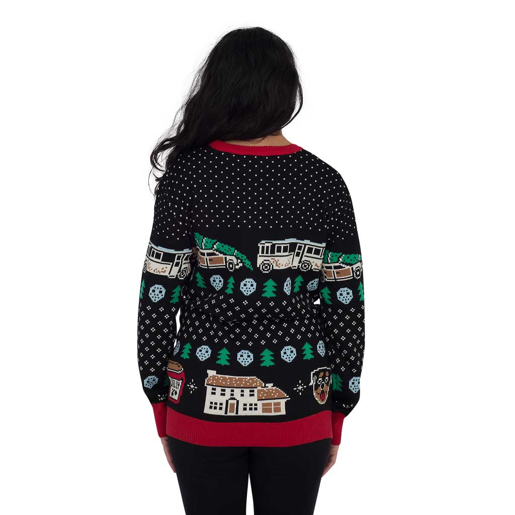 Women's Christmas Vacation Fun Old-Fashioned Family Ugly Christmas Sweater - Holiday Gift product image 4