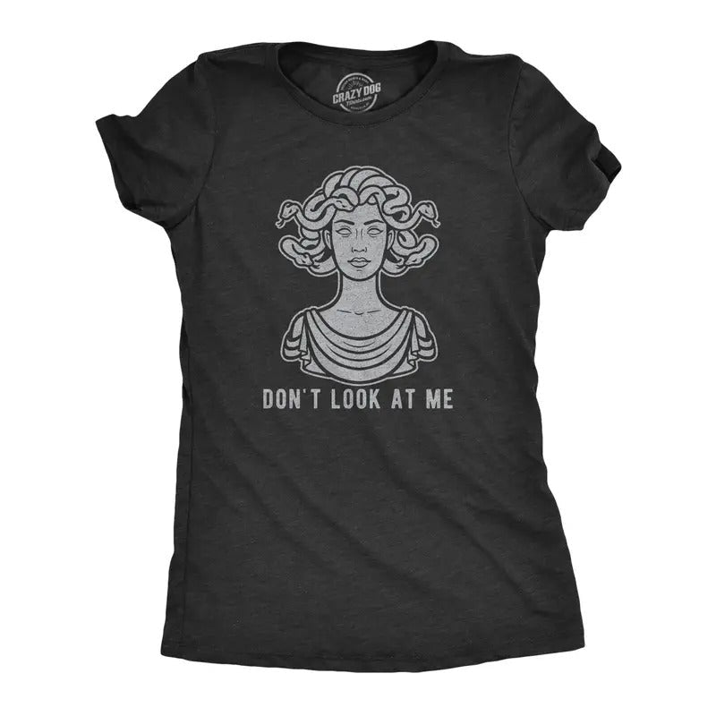 Don'T Me Medusa Funny Snake Hair Greek Mythology - Adult & Kids T-Shirts, Sweatshirts & Hoodies apparel design preview 1