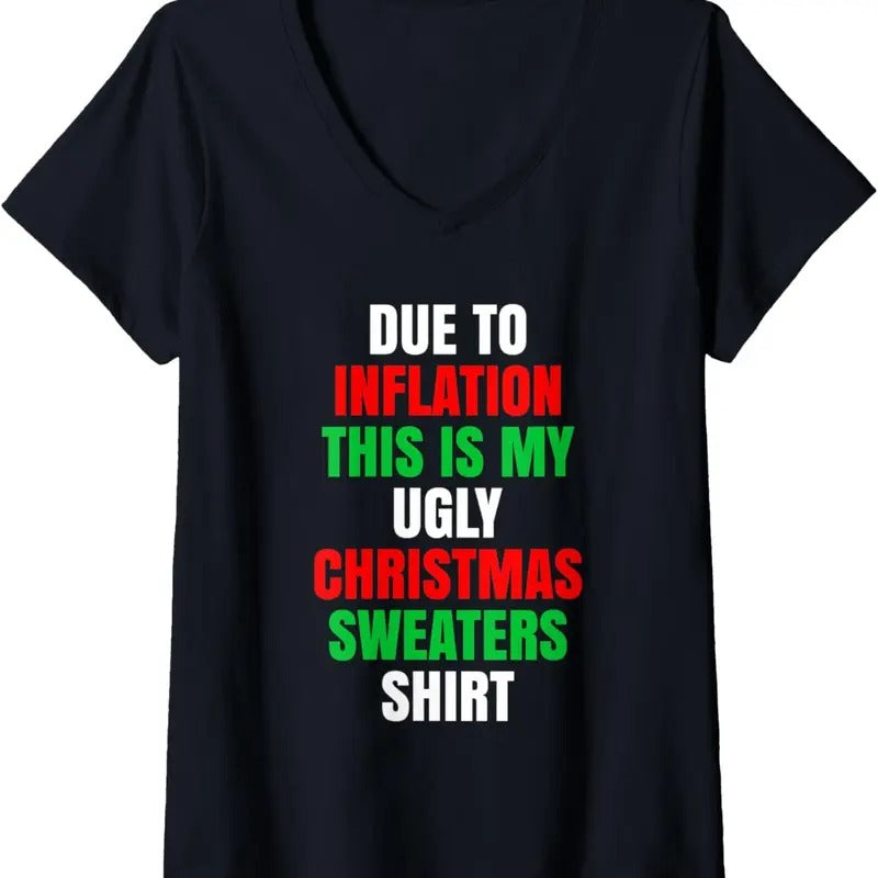 Due Inflation This Is My Ugly - Adult & Kids T-Shirts, Sweatshirts & Hoodies apparel design preview 1