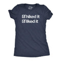 Hiked Liked Funny Outdoors Hiking Nature Lovers Cute - Adult & Kids T-Shirts, Sweatshirts & Hoodies apparel design preview 1